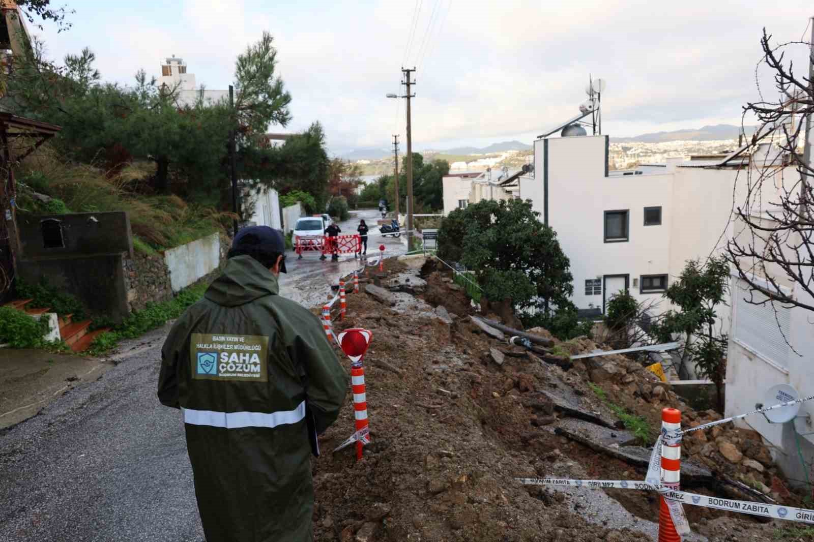 Bodrum Belediyesi ekipleri, 5 Şubat Perşembe günü akşam saatlerinden itibaren