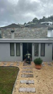 Muğla’nın Bodrum ilçesindeki bir villadaki elektrik panosundan çıkan yangın hasara