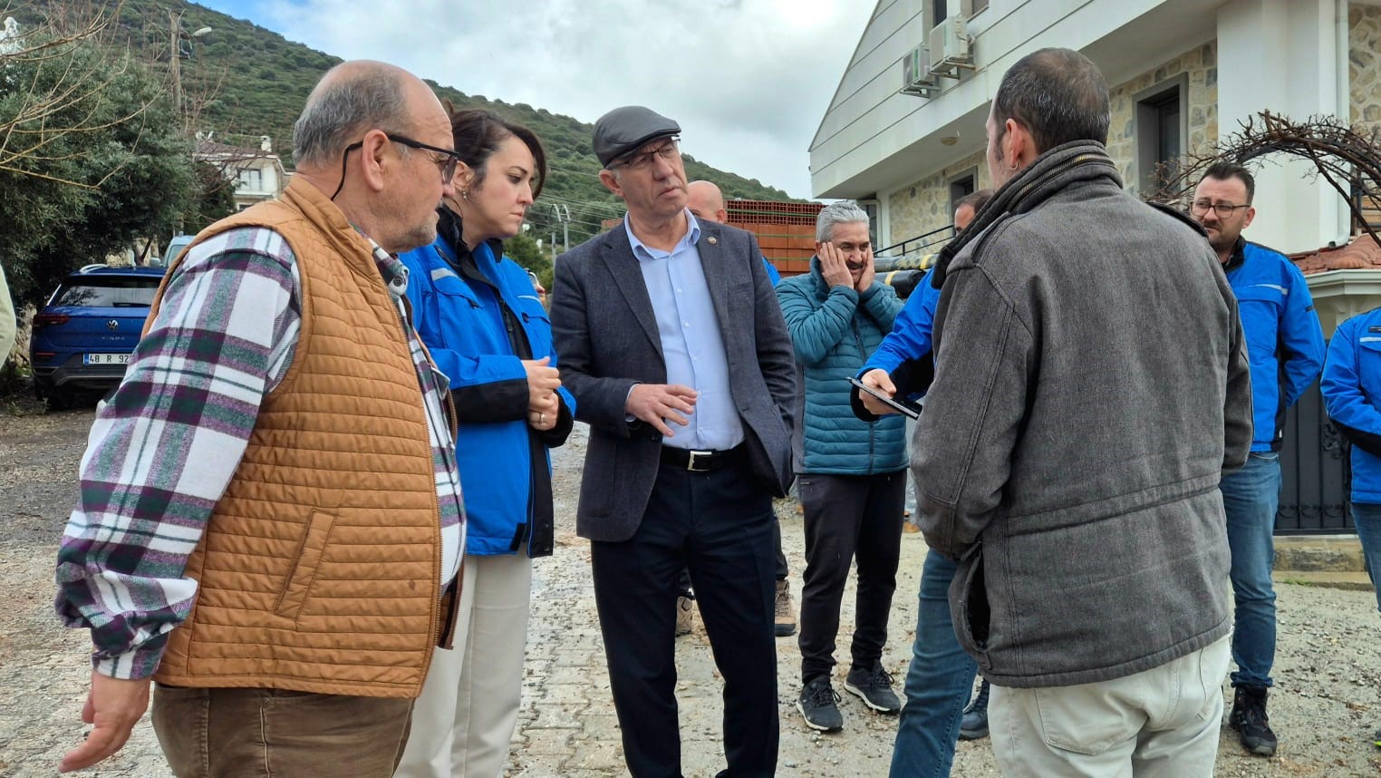 Muğla Büyükşehir Belediyesi tarafından Datça’nın İskele Mahallesi’nde hayata geçirilecek Gündüz