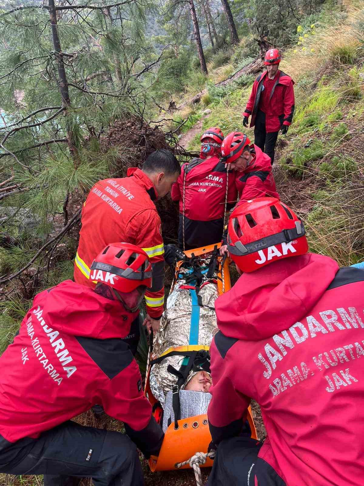 Muğla’nın Fethiye ilçesi Faralya Mahallesi sınırlarında bulunan Kabak Koyu Cennet