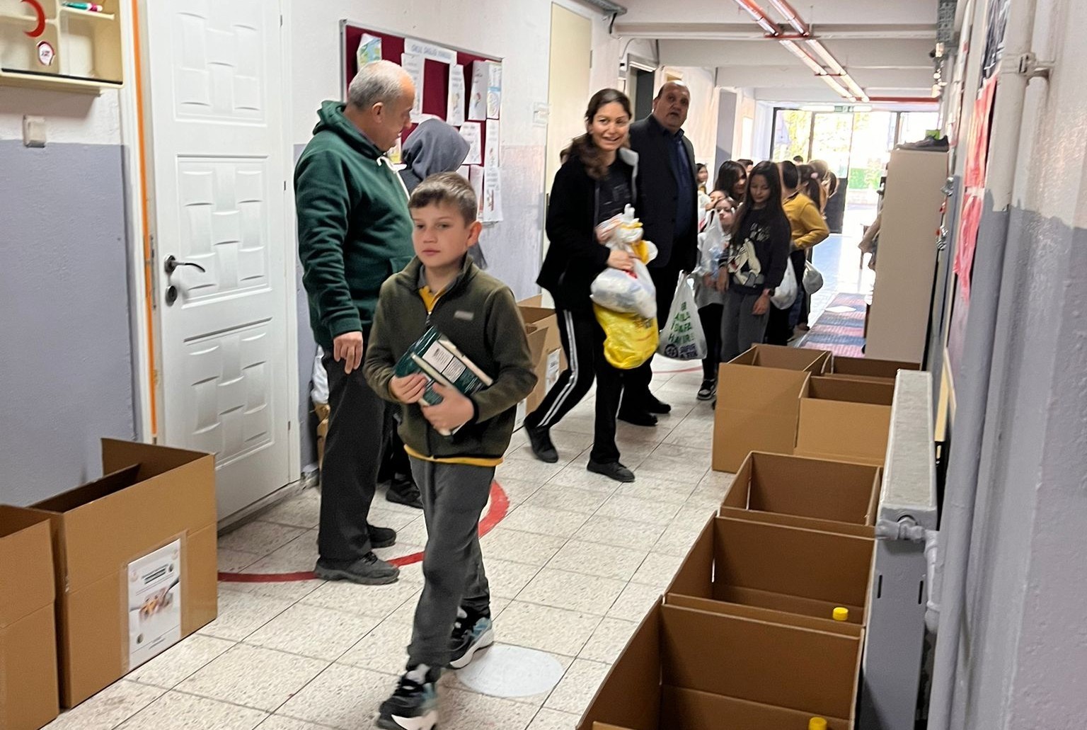 Muğla’nın Köyceğiz ilçesi Atatürk İlkokulu öğrencileri, Ramazan ayının birlik, beraberlik