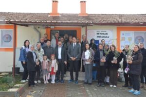 Muğla’nın Köyceğiz ilçesinde anaokulu öğrencileri ve velilere yönelik gerçekleştirilen "Zeytin