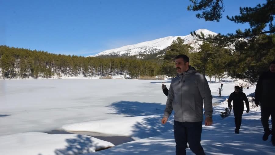 Muğla’nın Köyceğiz ilçesi Sandras Dağı’nda bulunan Gökçeova Göleti geçen hafta