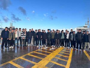 Menteşe Uluslararası Gençlik Merkezi gönüllüleri, "Bir Destandır Çanakkale" programı ile