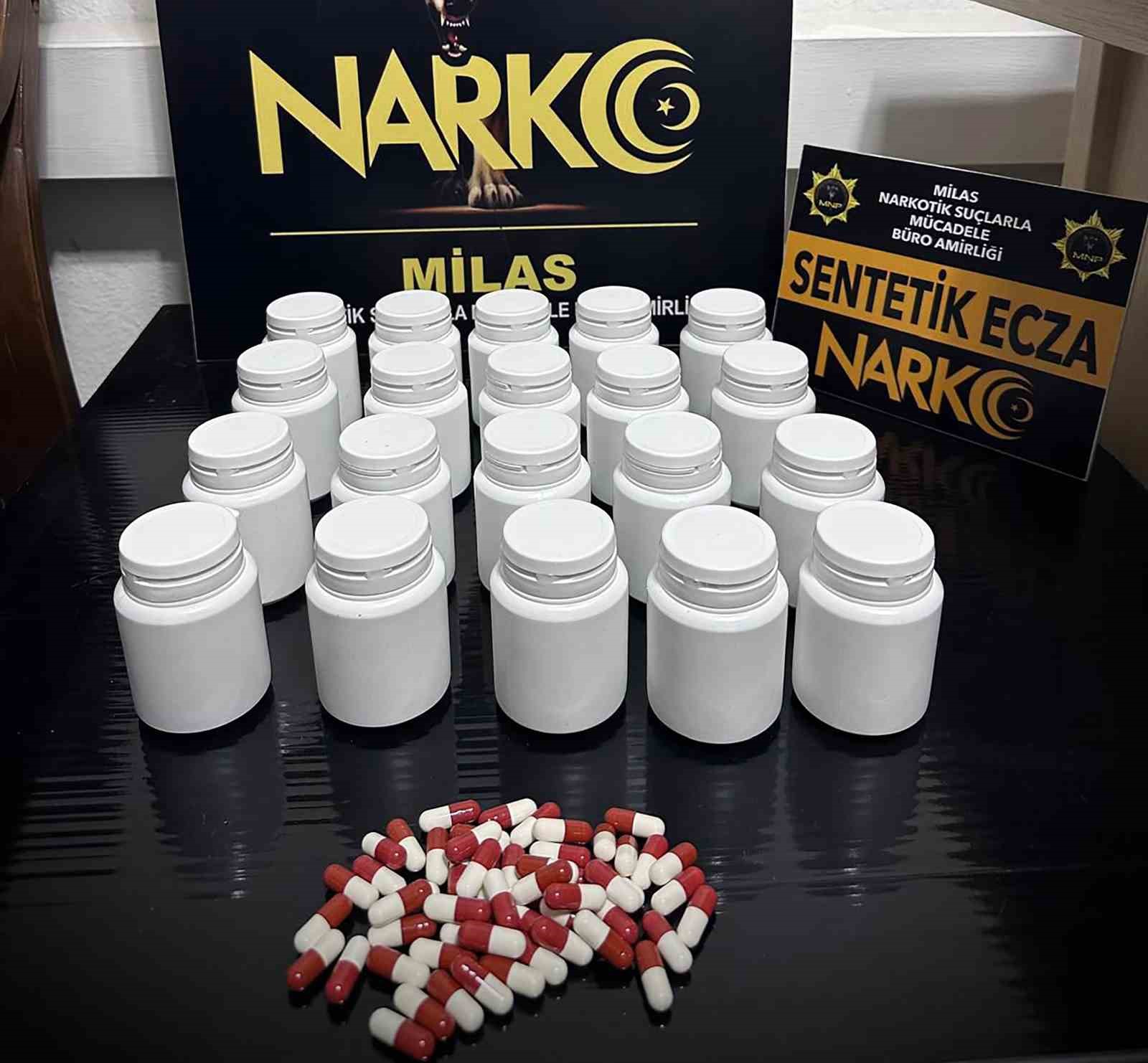 Muğla Emniyet Müdürlüğü Narkotik Suçlarla Mücadele Şube Müdürlüğü ekiplerince, uyuşturucu