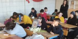 Muğla’nın Milas ilçesinde Sakarya İlköğretim Okulu 5. sınıf öğrencisi Öykü