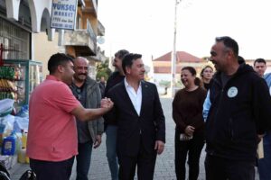 Muğla Büyükşehir Belediye Başkanı Ahmet Aras, Milas ilçesine bağlı Bafa