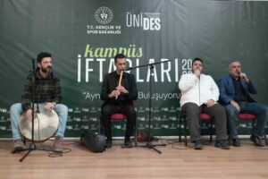 Gençlik Hizmetleri Genel Müdürlüğü tarafından başlatılan "Kampüs İftarları" programı kapsamında,