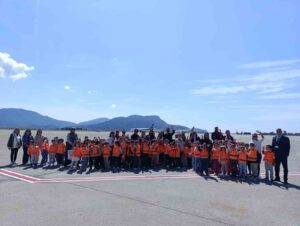Muğla’nın Köyceğiz Anaokulu tarafından öğrencilerinin havacılık alanına yönelik farkındalık kazanmaları