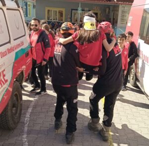 Muğla’nın Köyceğiz Atatürk Ortaokulu Afet Hazırlık Kulübü tarafından, öğrencilerin afet