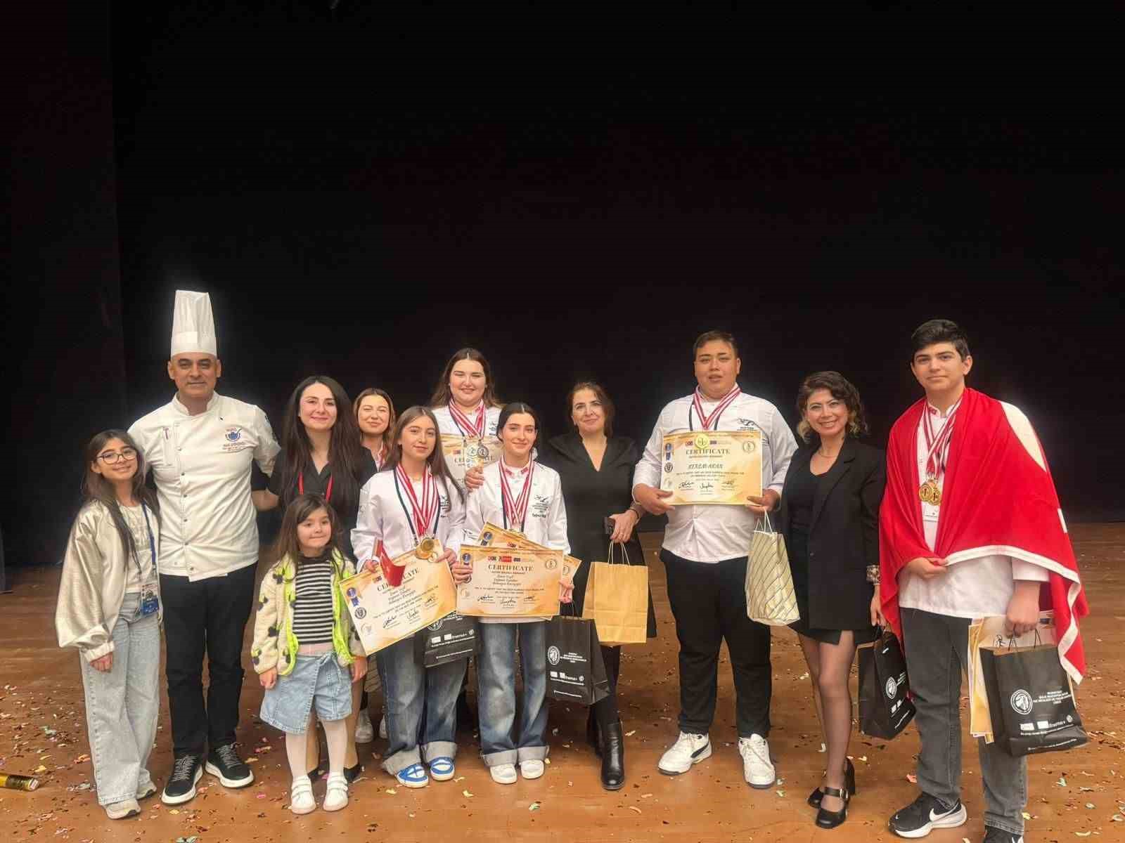 Marmarisli öğrenciler, Gastro Erasmus 2026 Uluslararası Yemek Yapma Yarışması’nda bireysel