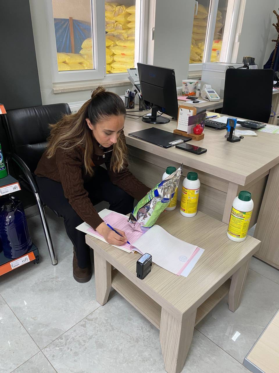 Muğla’nın Menteşe ilçesinde faaliyet gösteren Bitki Koruma Ürünleri (BKÜ) bayileri,