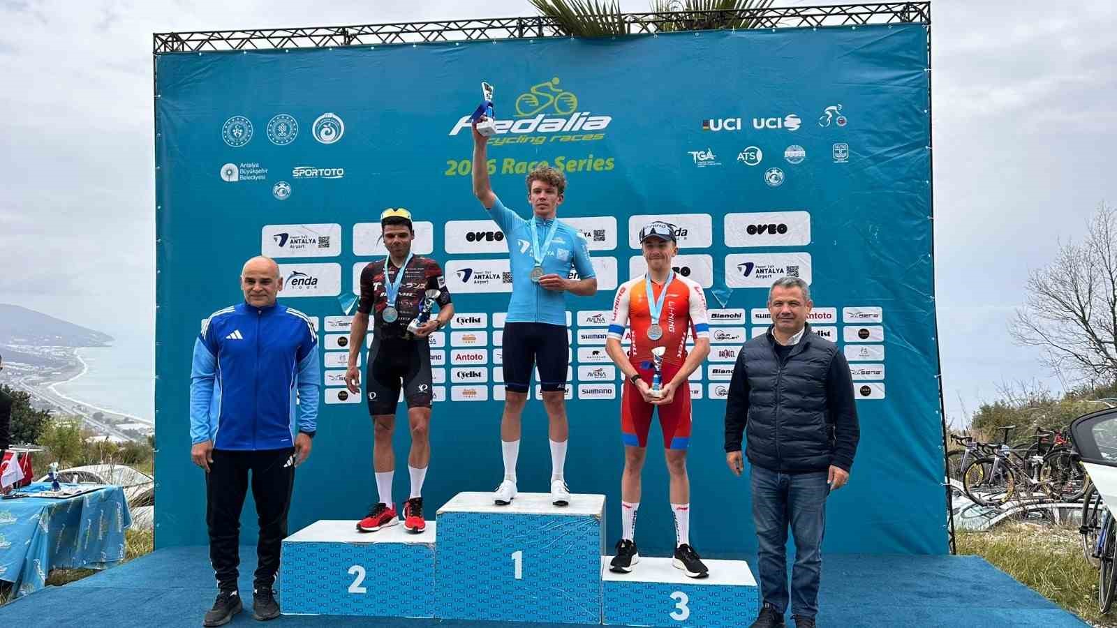 Muğla Büyükşehir Belediyesi Bisiklet Takımı, Alanya’da düzenlenen Uluslararası Bisiklet Birliği