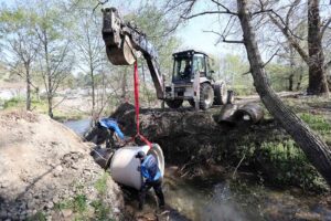 Muğla Büyükşehir Belediyesi, Köyceğiz’de aşırı yağışlar nedeniyle yaşanan sel felaketinden