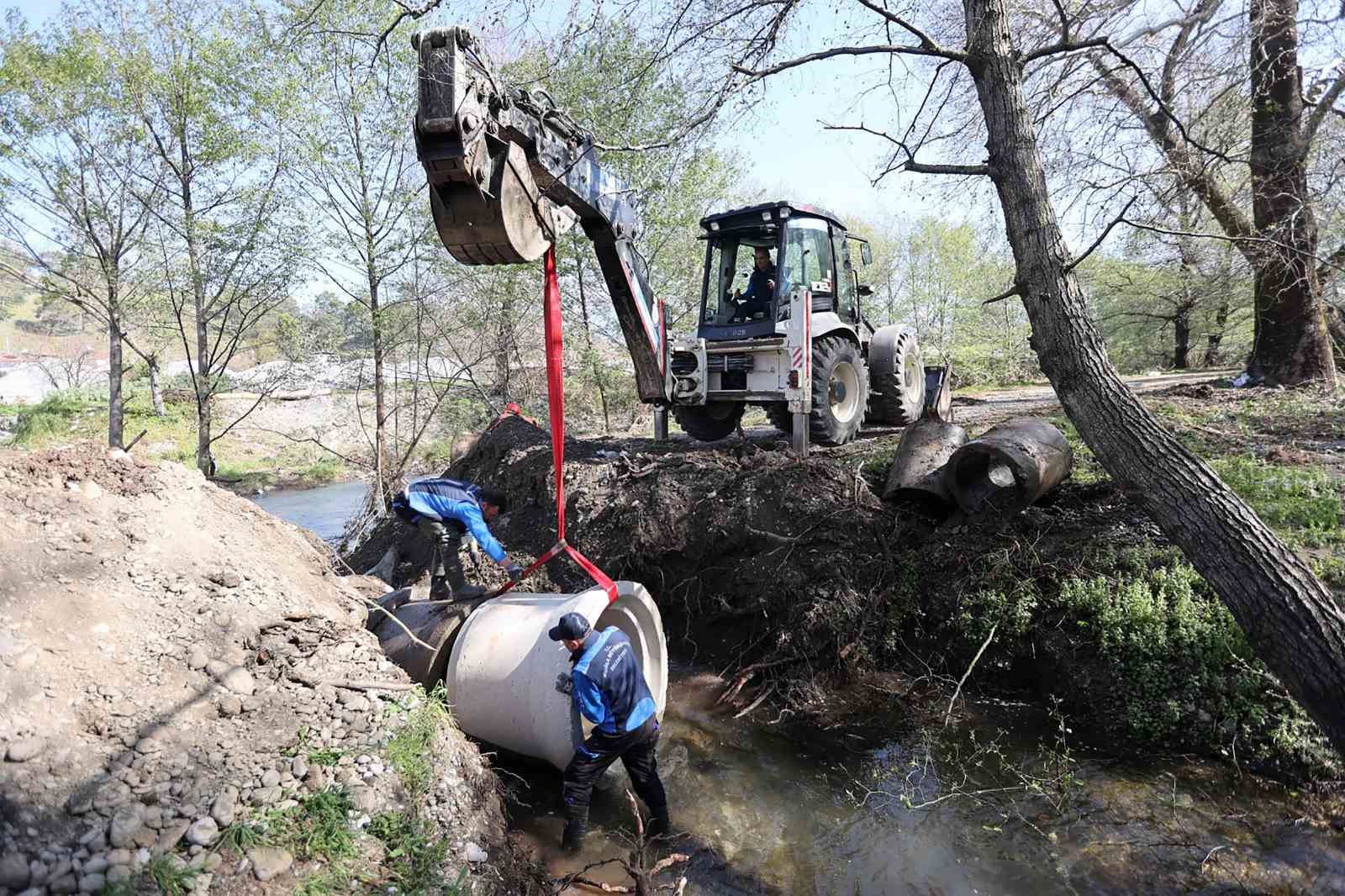 Muğla Büyükşehir Belediyesi, Köyceğiz’de aşırı yağışlar nedeniyle yaşanan sel felaketinden