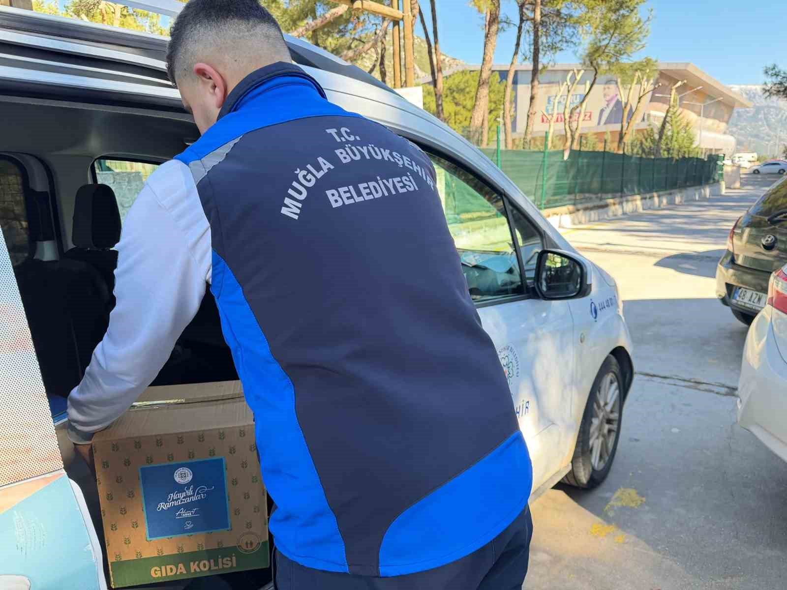 Muğla Büyükşehir Belediyesi sosyal projeler, Ramazan Ayı gıda kolisi desteği,