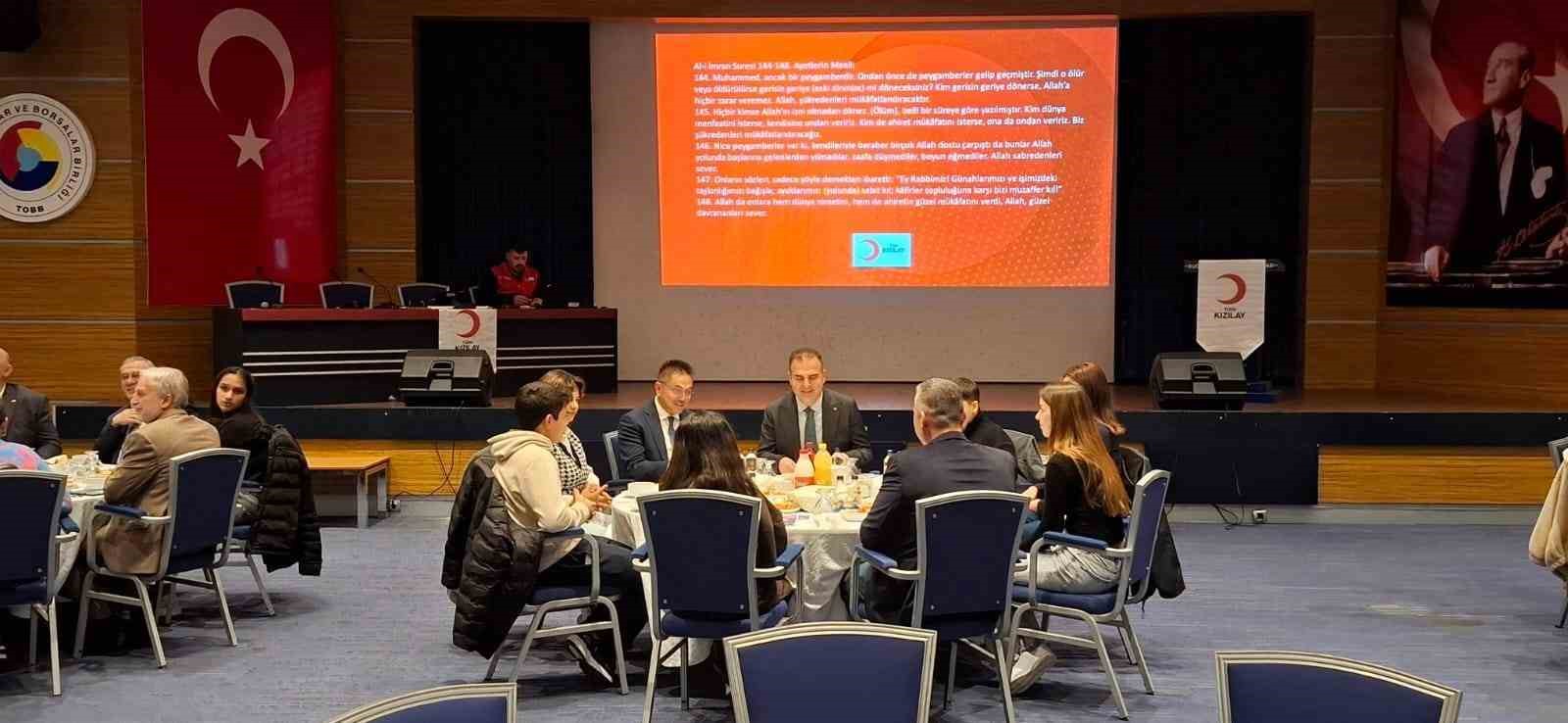 Türk Kızılay Muğla Şubesi, Ramazan ayının manevi iklimini düzenlenen anlamlı