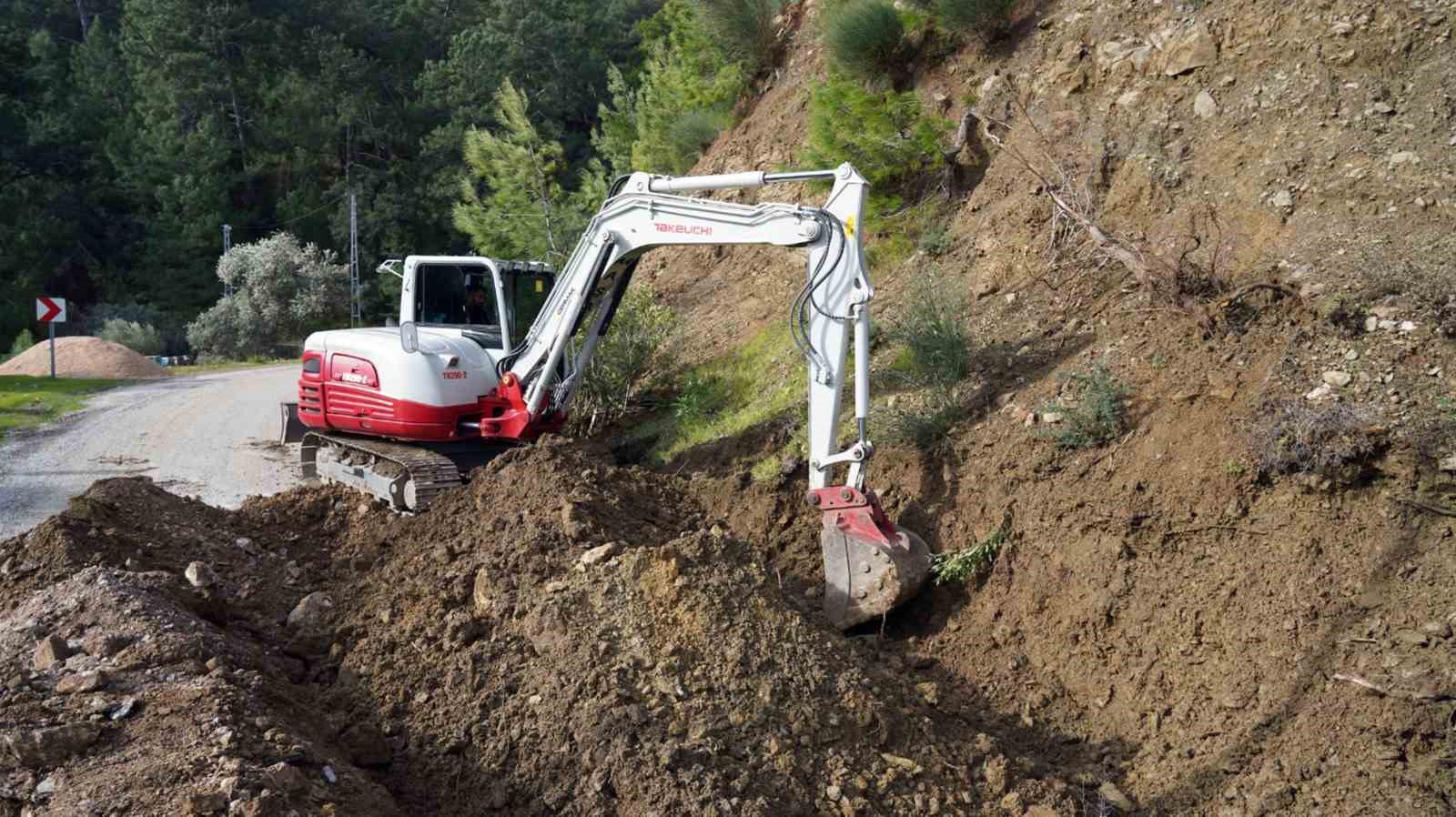 MUSKİ Genel Müdürlüğü, Ortaca ilçesi Gökbel Mahallesi’nde içme suyu altyapısını