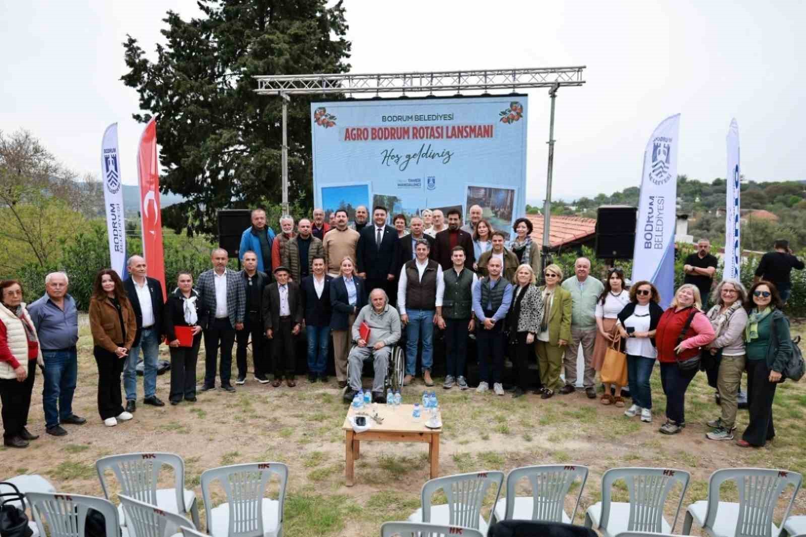 Bodrum Belediyesi’nin düzenlediği "Üreten Bodrum Buluşması" kapsamında Bahçeyaka Fide Üretim
