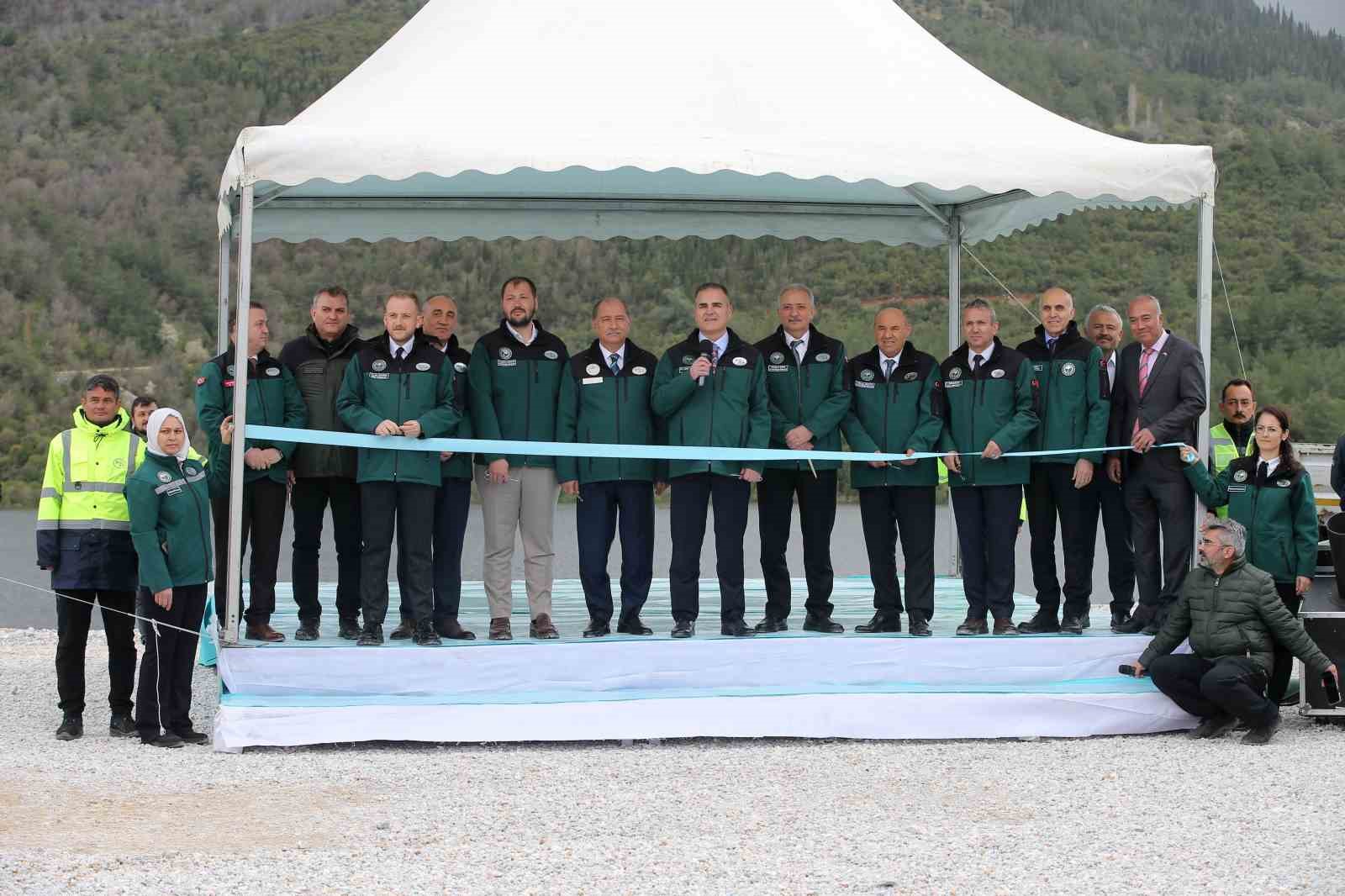 Muğla’nın Yatağan ilçesinde Tarım ve Orman Bakanlığı tarafından yapımı tamamlanan