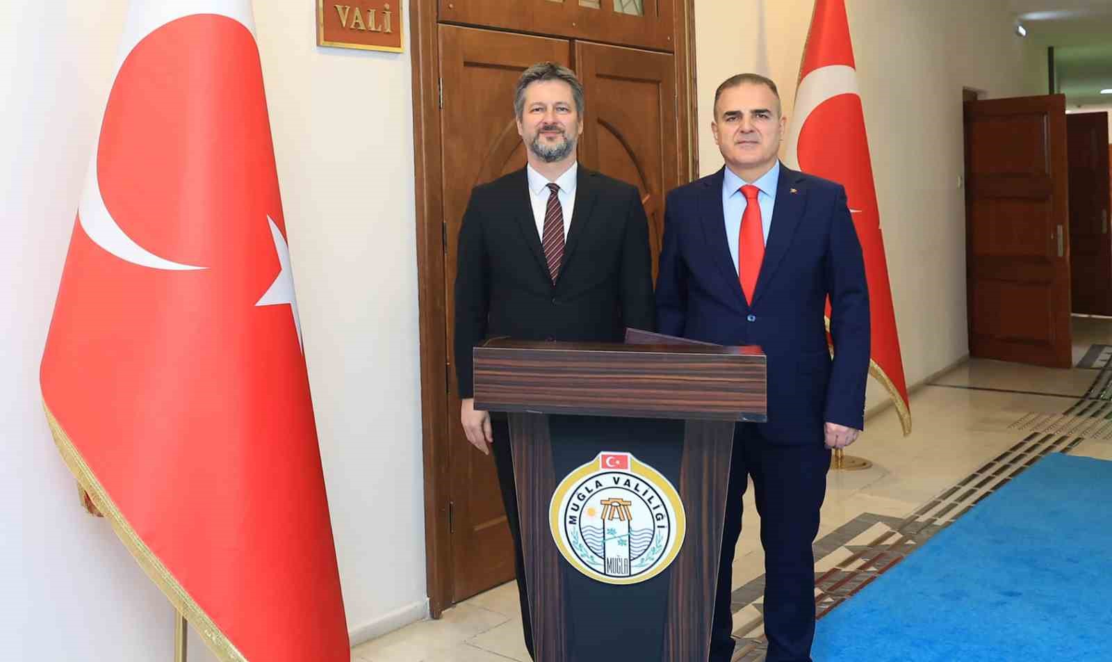 Macaristan Ankara Büyükelçisi Sayın Viktor Matis, Muğla Valisi Dr. İdris