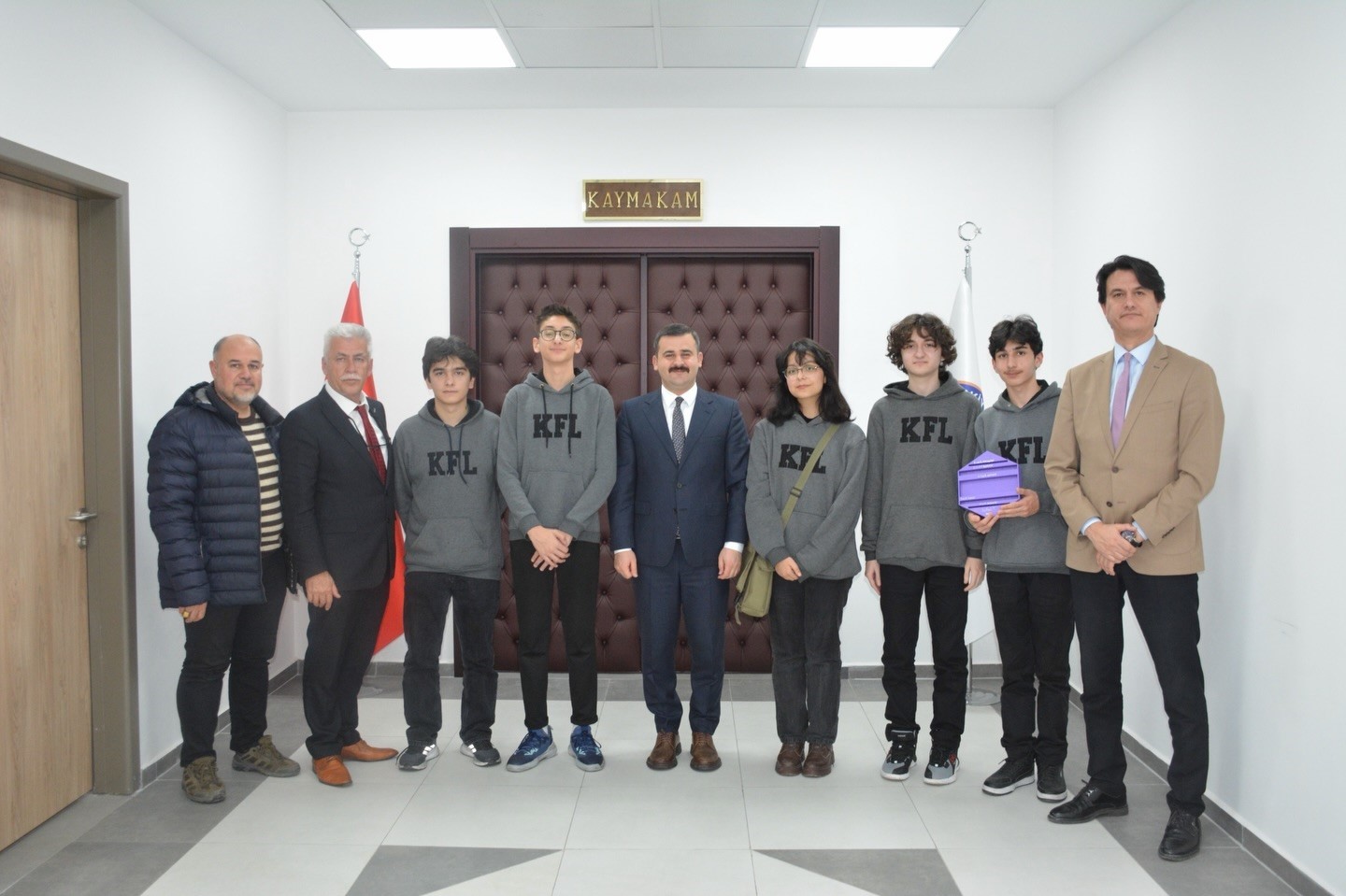 Muğla Köyceğiz Fen Lisesi Kefal-X takımı Türkiye Uzay Ajansı tarafından