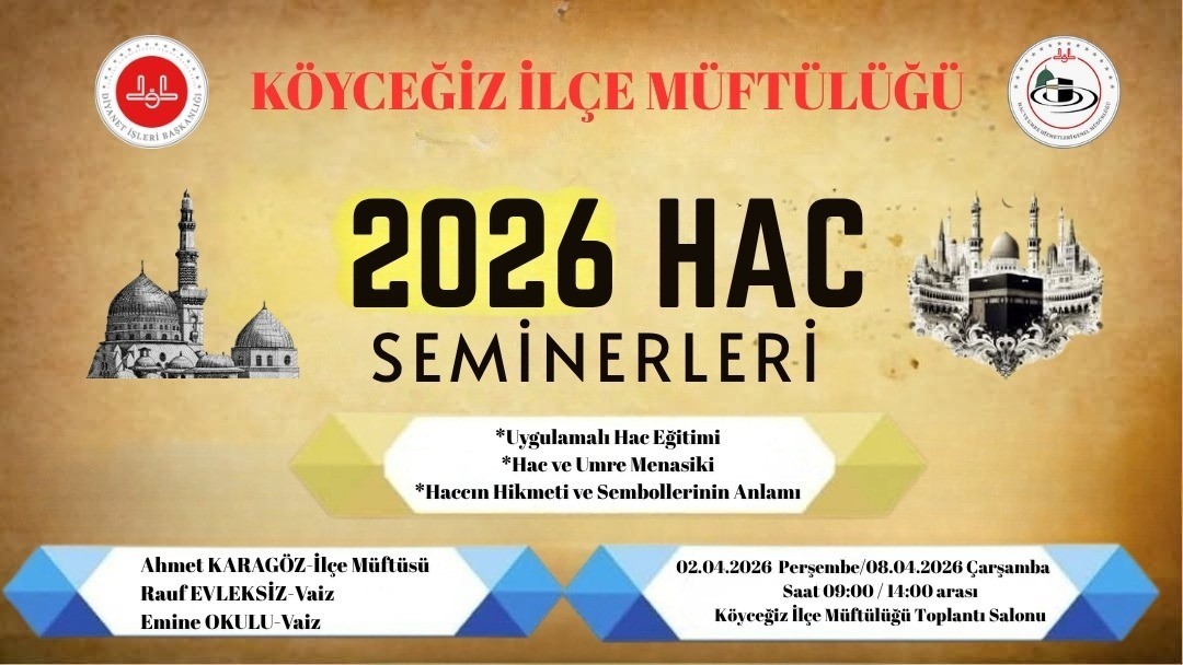 Muğla’nın Köyceğiz ilçesinden kutsal topraklara Hac farizasını ifa etmek üzere