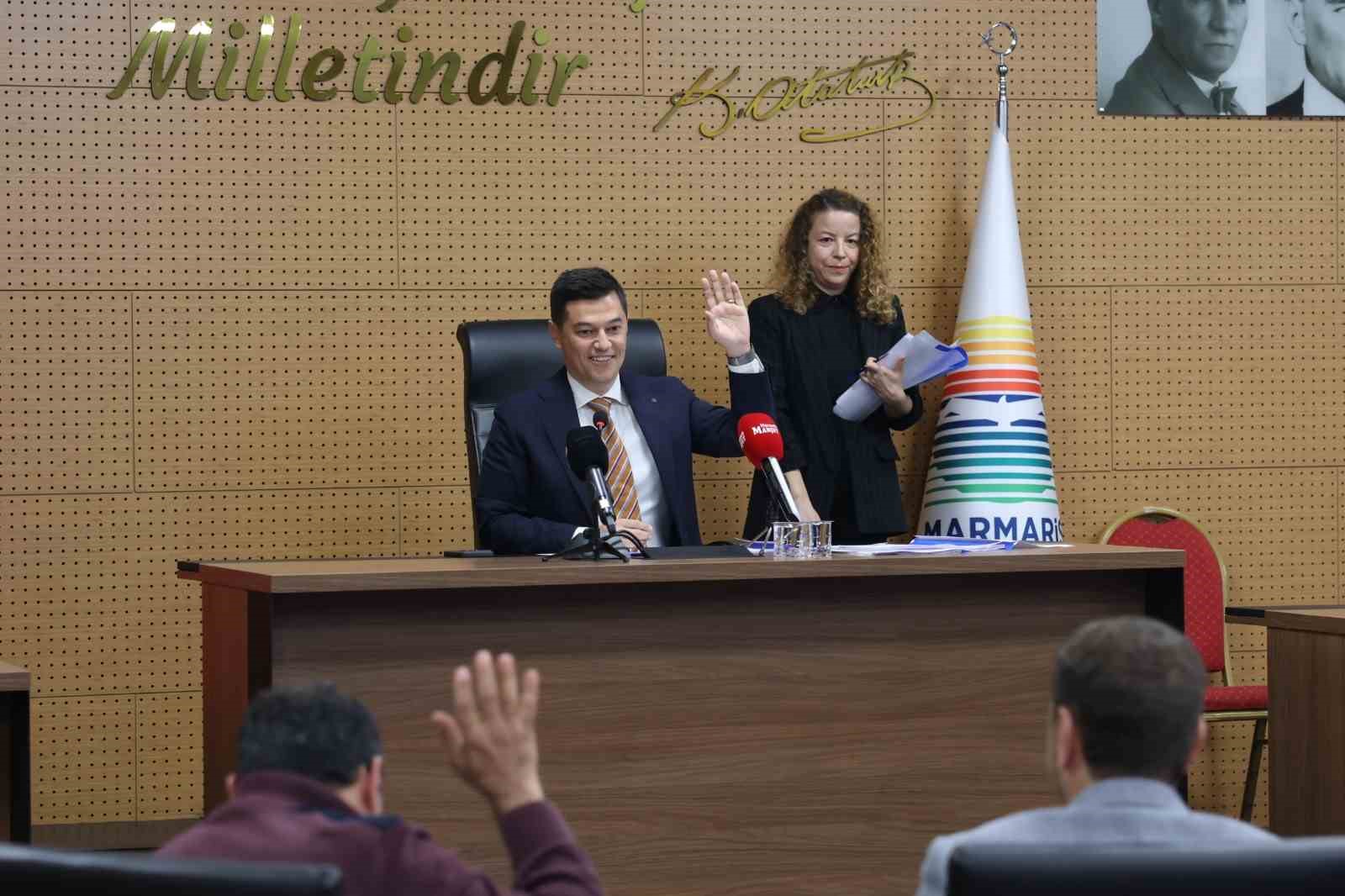 Marmaris Belediye Meclisi’nin Nisan ayı olağan toplantısında Belediye’nin 2025 yılı