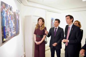 Marmaris’te düzenlenen etkinlikte hem kadına yönelik şiddete dikkat çekildi hem