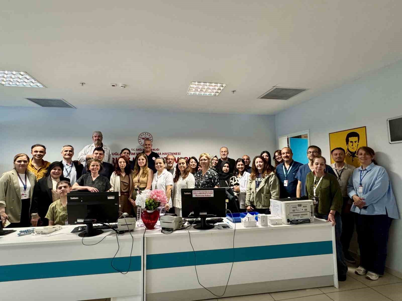 Muğla Eğitim ve Araştırma Hastanesi’nde, Tıbbi Laboratuvar Çalışanları Haftası kapsamında