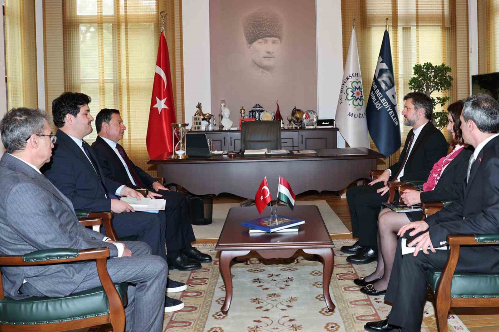 Macaristan’ın Ankara Büyükelçisi Viktor Mtis, Kıyı Ege Belediyeler Birliği ve