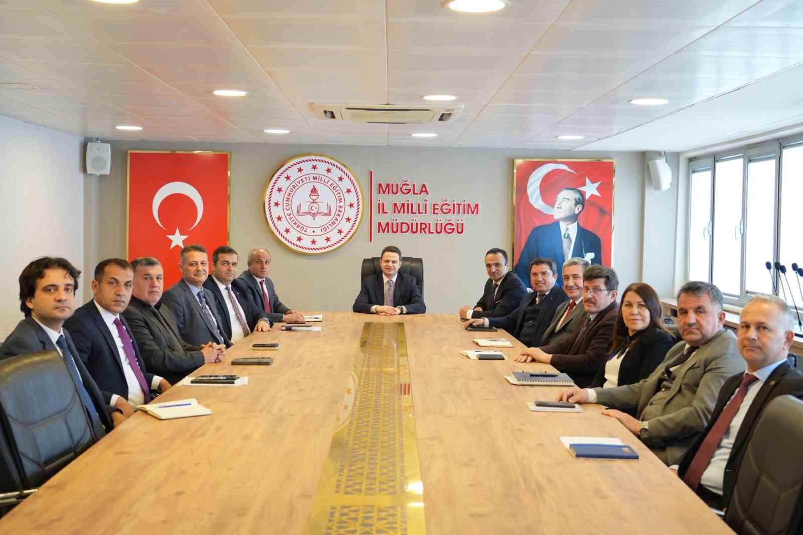 Muğla İl Milli Eğitim Müdürü Emre Çay başkanlığında gerçekleştirilen Planlama