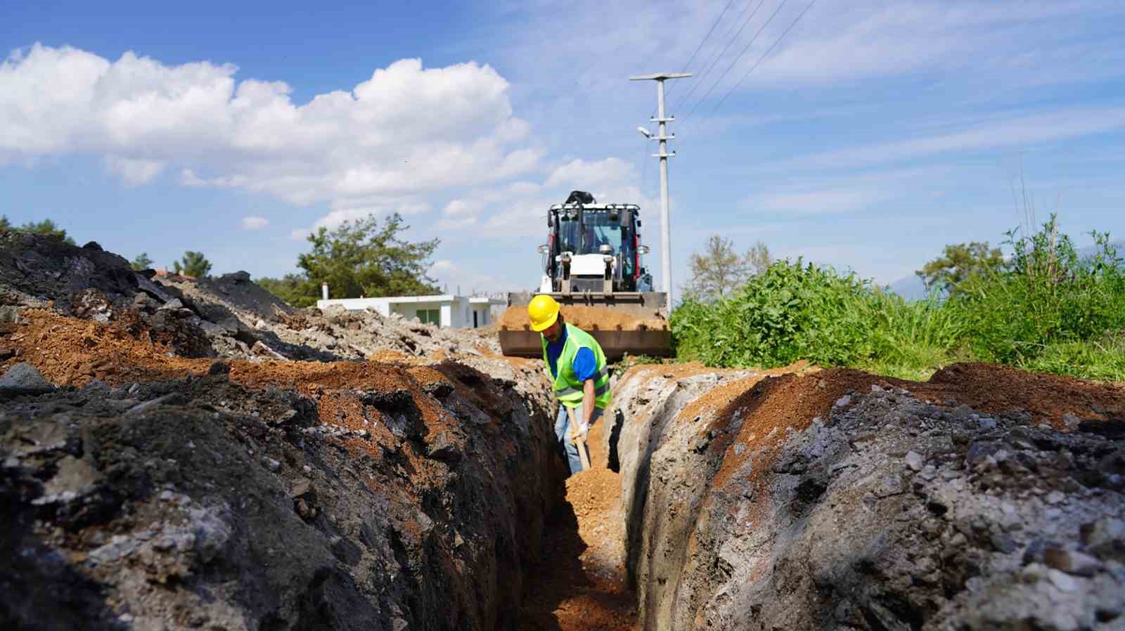 MUSKİ Genel Müdürlüğü, Seydikemer ilçesi Çaykenarı Mahallesi Sivriler Mevkiinde uzun
