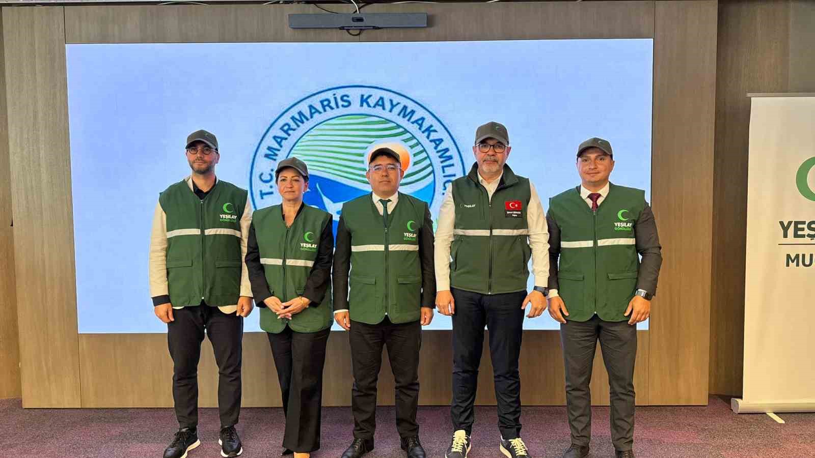 Muğla’nın Marmaris ilçesinde "Hepimiz İçin Bağımsız Gelecek" projesi kapsamında ortaokul
