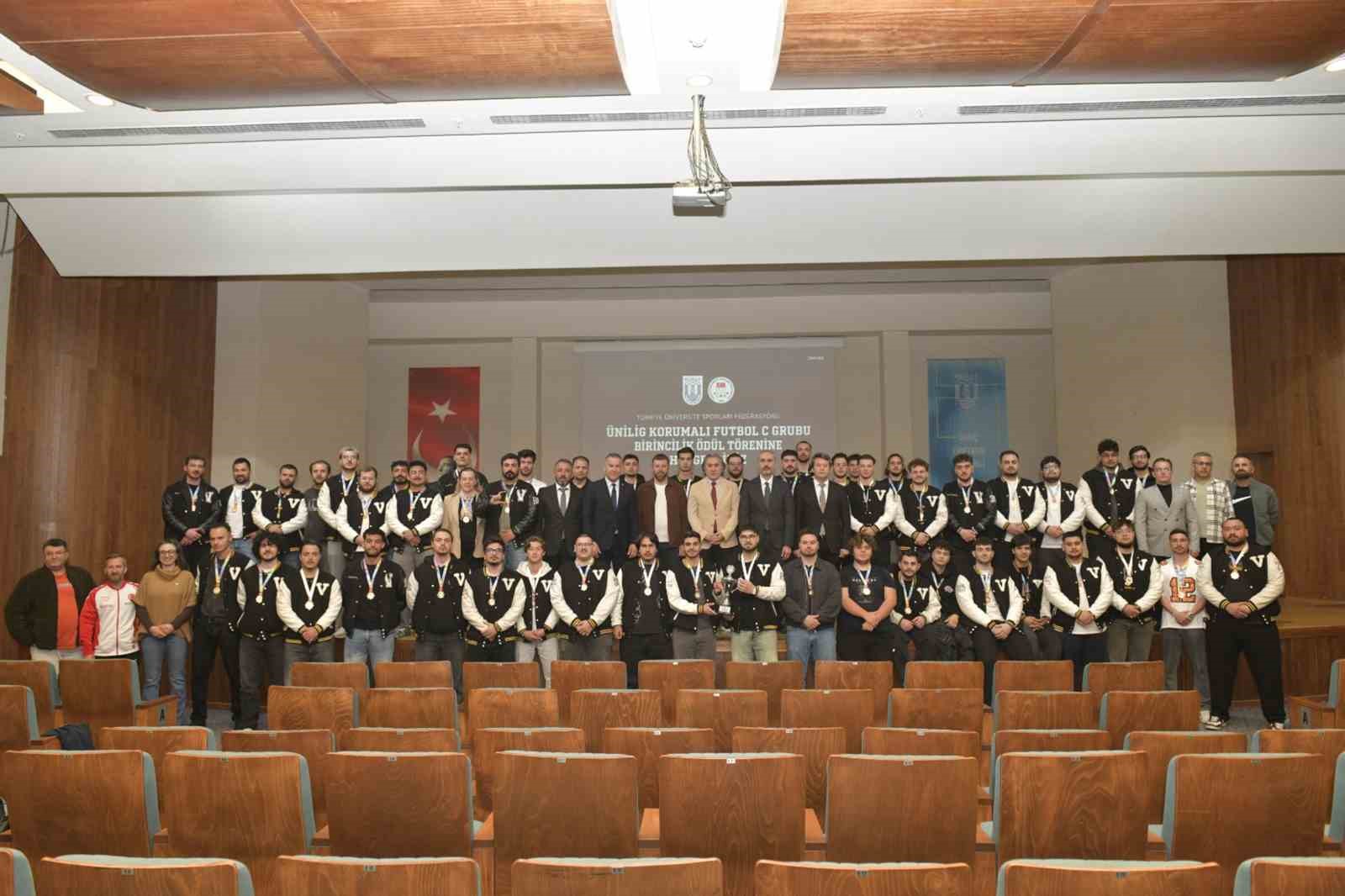 MSKÜ Korumalı Futbol Takımı, Türkiye Üniversite Sporları Federasyonu (TÜSF) tarafından