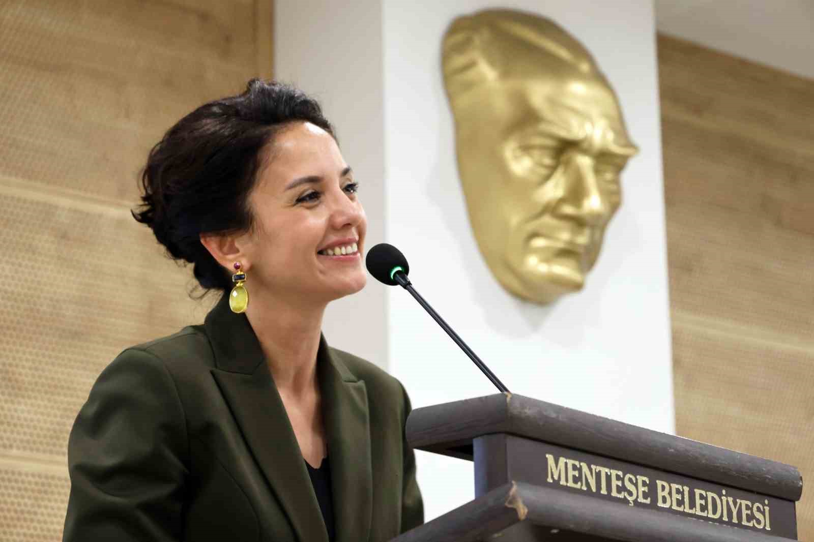 Menteşe Belediye Başkanı Gonca Köksal Aras, 19 Mayıs Atatürk’ü Anma,