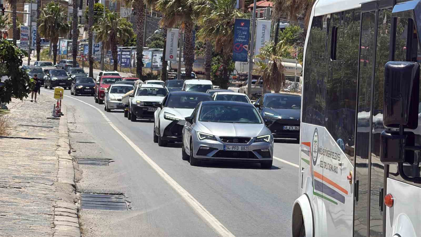 Türkiye’nin önemli turizm merkezlerinden Muğla’nın Bodrum ilçesinde, Kurban Bayramı tatilinin