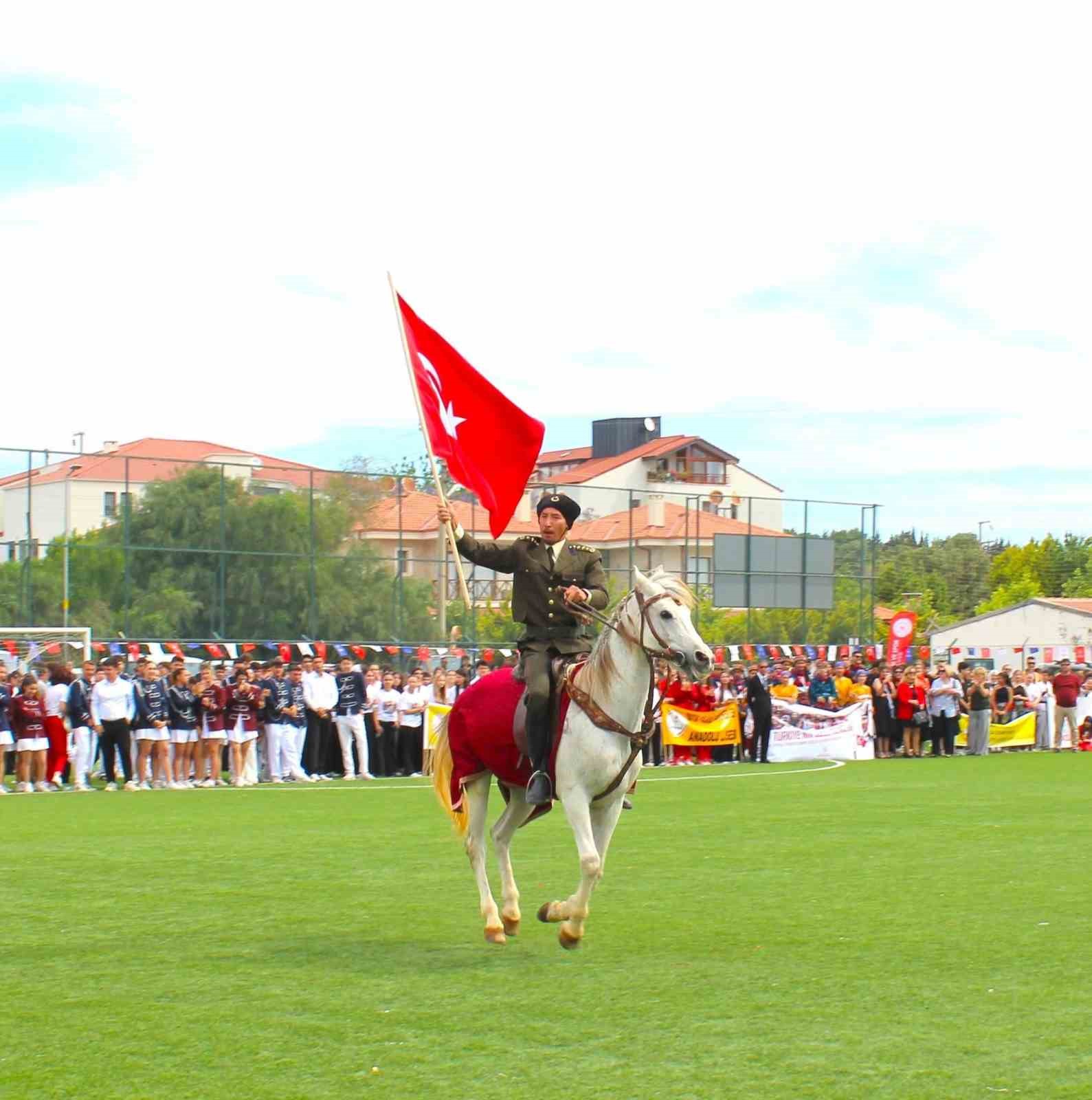 Muğla’nın Datça ilçesinde 19 Mayıs Atatürk’ü Anma, Gençlik ve Spor