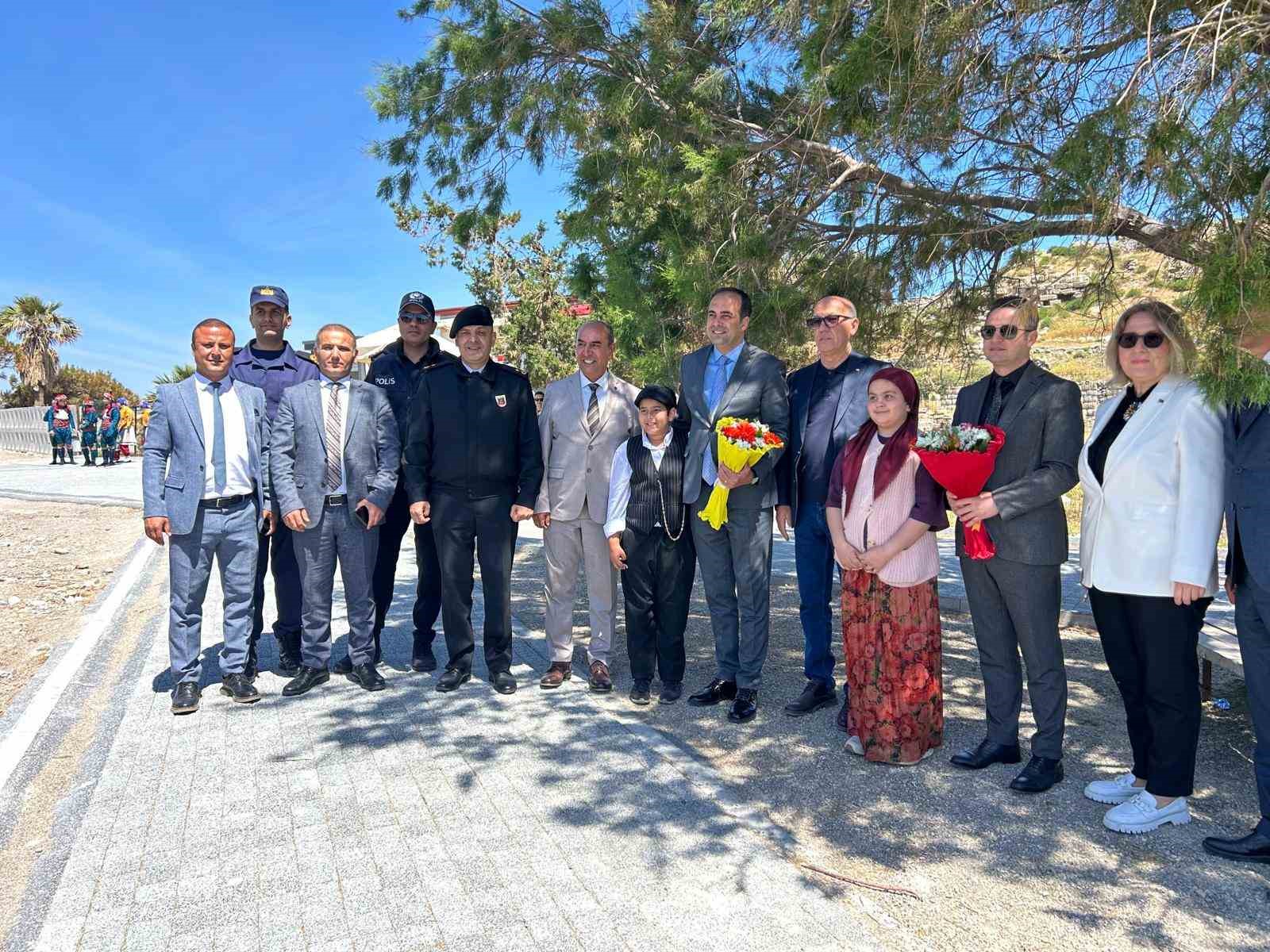 Muğla’nın Datça ilçesinde öğrenciler düzenlenen etkinlikte hünerlerini sergiledi. Geleceğe İz