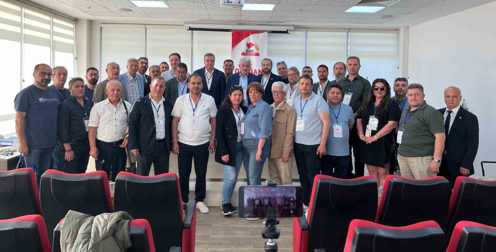 Türkiye Gazeteciler Konfederasyonuna bağlı Ege Gazeteciler Federasyonu’nun 5’nci olağan genel