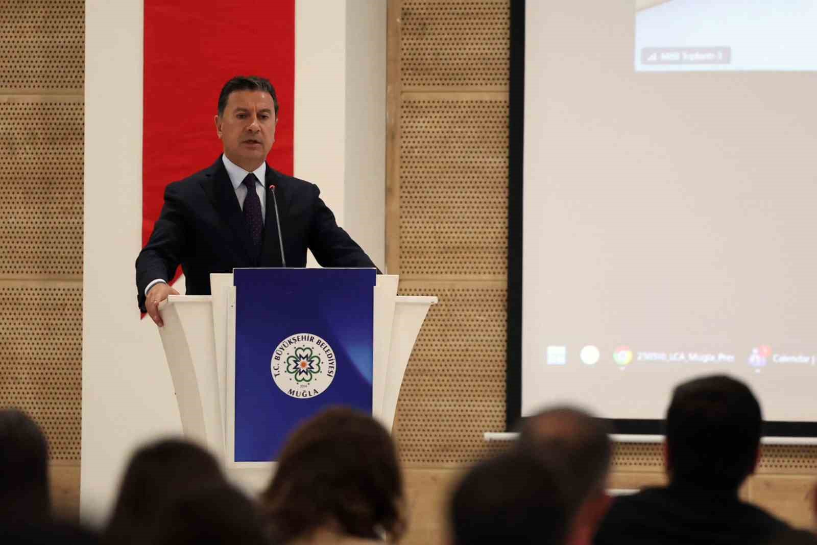 Muğla Büyükşehir Belediyesi öncülüğünde düzenlenen "Muğla COP-2026 İklim Değişikliği 2.