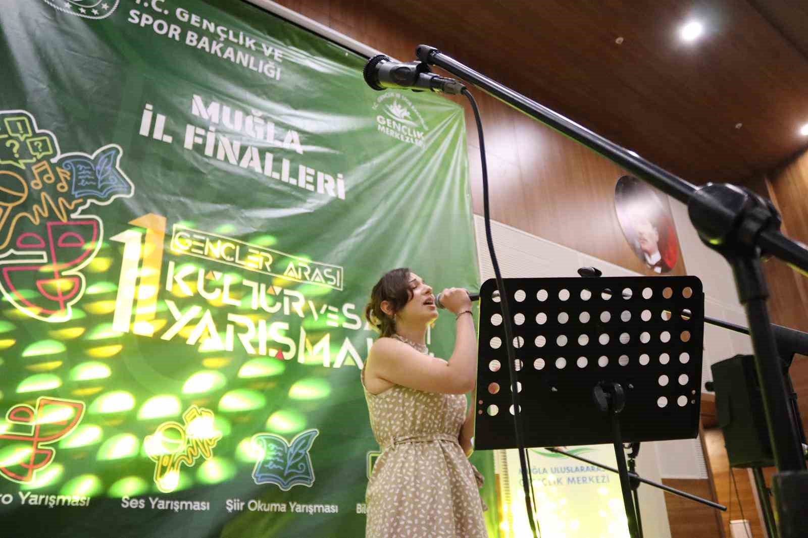 Muğla’nın gururu gençler, 11. Gençler Arası Kültür ve Sanat Yarışmaları’nda