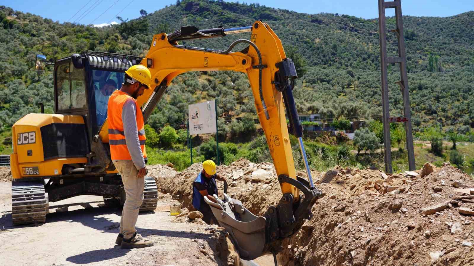 MUSKİ Genel Müdürlüğü, Milas ilçesine bağlı Günlük ve Sakarkaya mahallelerinde