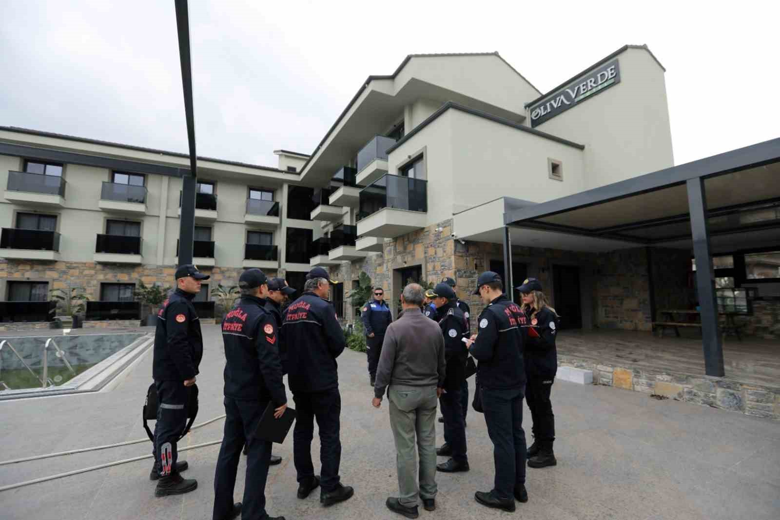 Muğla Büyükşehir Belediyesi İtfaiye Dairesi Başkanlığı, Bolu Kartalkaya’daki otel yangın