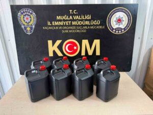 Muğla İl Emniyet Müdürlüğü İstihbarat Şube Müdürlüğü ile Kaçakçılık ve