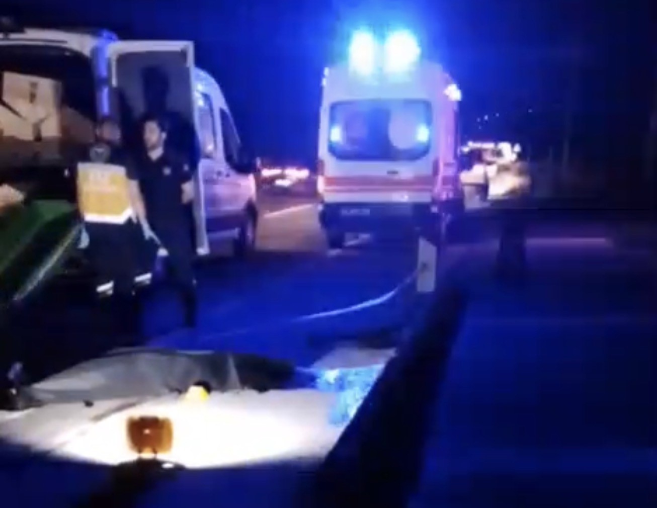 Muğla’nın Bodrum ile Milas ilçeleri arasındaki karayolunda meydana gelen trafik