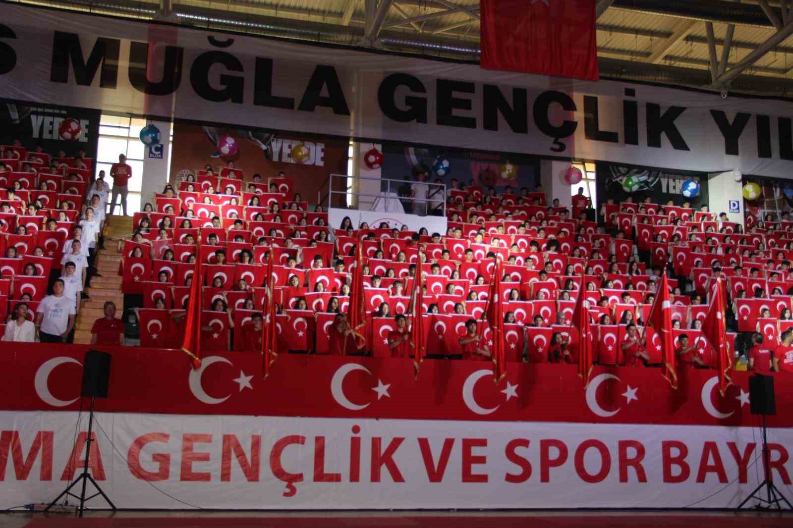 Muğla’nın Menteşe ilçesinde 19 Mayıs Atatürk’ü Anma, Gençlik ve Spor