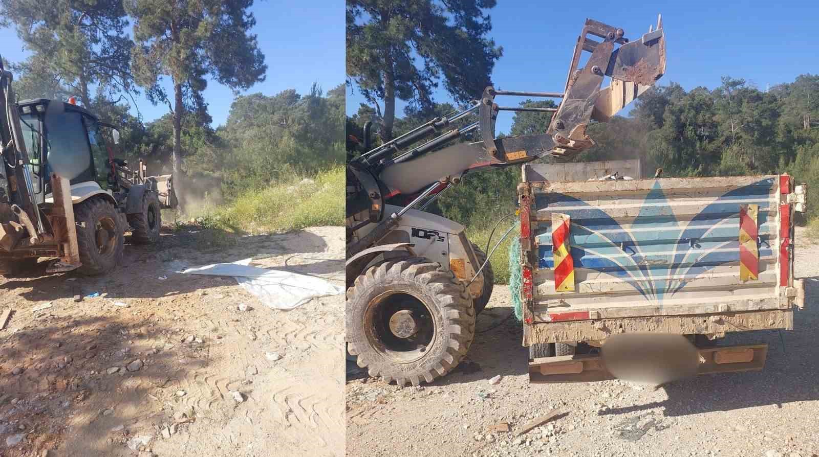 Bodrum Belediyesi Zabıta Müdürlüğü ekipleri, kent genelinde çevre kirliliğinin önüne