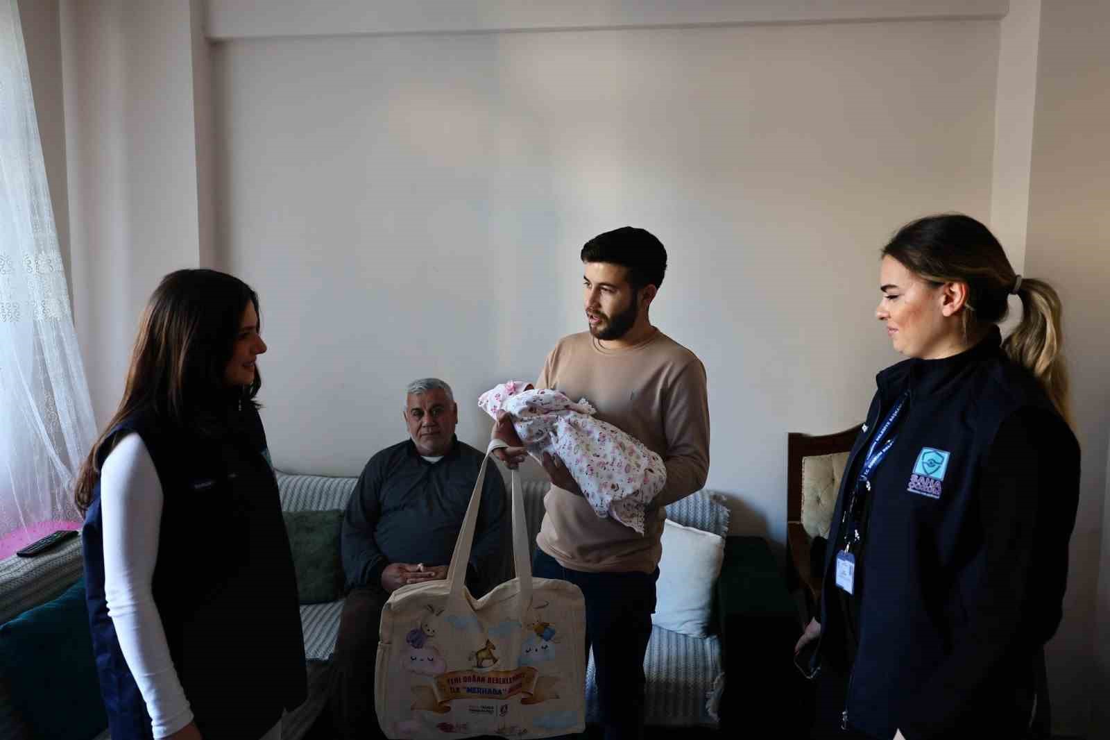 Bodrum Belediyesi tarafından 7 yıldır sürdürülen Hoş Geldin Bebek Projesi