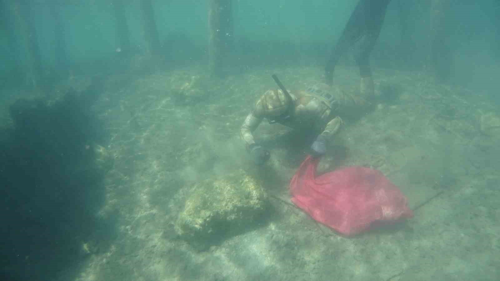 Bodrum Belediyesi tarafından denizlerin korunmasına dikkat çekmek amacıyla sürdürülen, Deniz